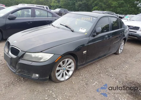 2011 BMW 328I xDrive из США, поврежденный, VIN WBAPK5C52BF124667